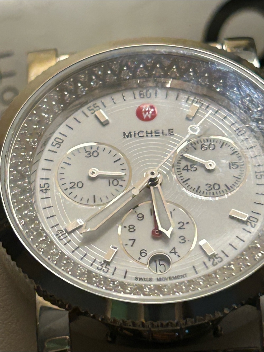 Michele Sport Sail Chronograph Watch